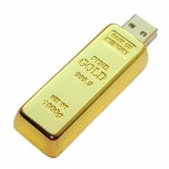 Флешка слиток золота 8 Гб (P0102)